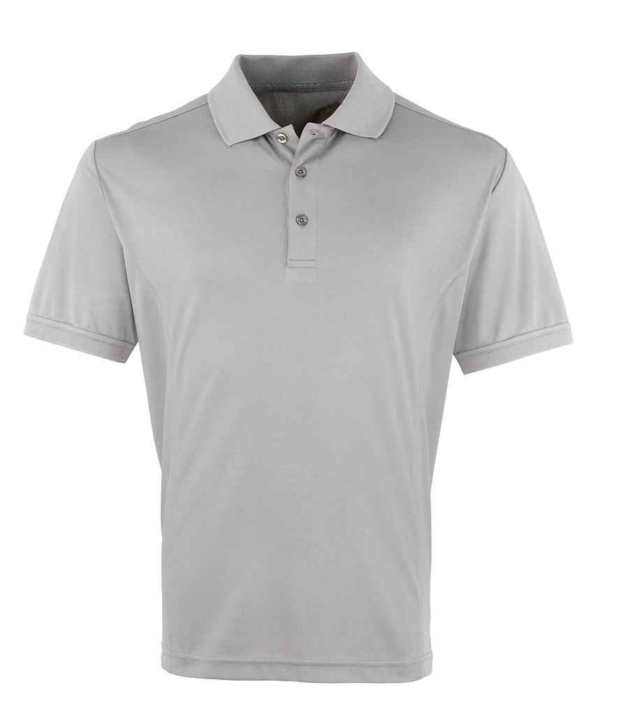 Premier - Coolchecker® Piqué Polo Shirt - PR615 SIL S