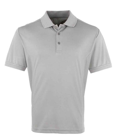 Premier - Coolchecker® Piqué Polo Shirt - PR615 SIL S