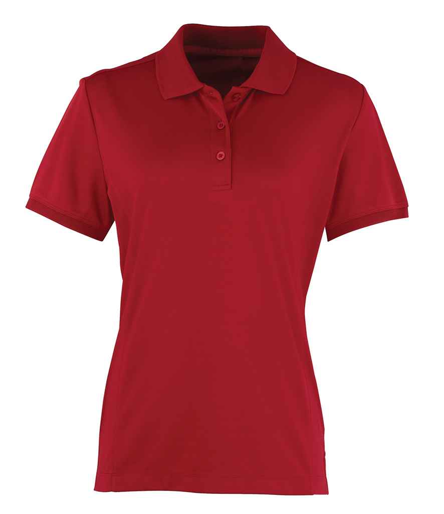 Premier - Ladies Coolchecker® Piqué Polo Shirt - PR616 BUR XS