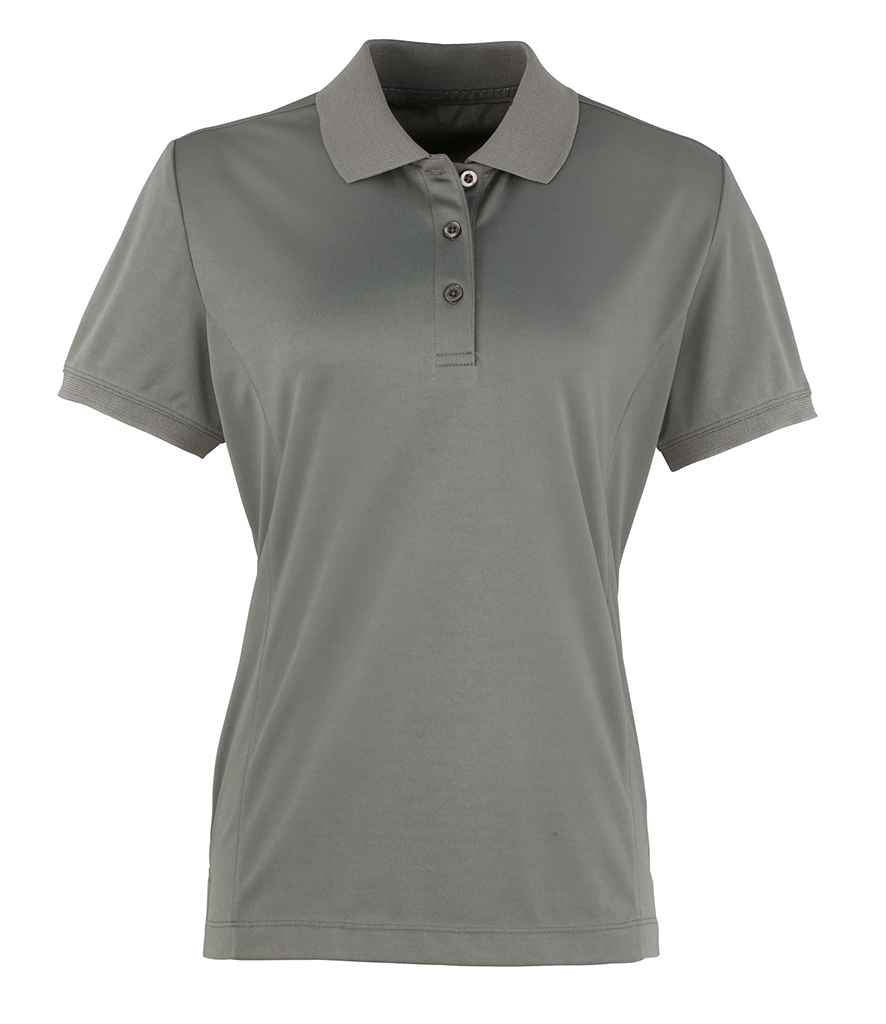 Premier - Ladies Coolchecker® Piqué Polo Shirt - PR616 DGY XS