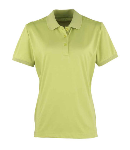 Premier - Ladies Coolchecker® Piqué Polo Shirt - PR616 LIM XS