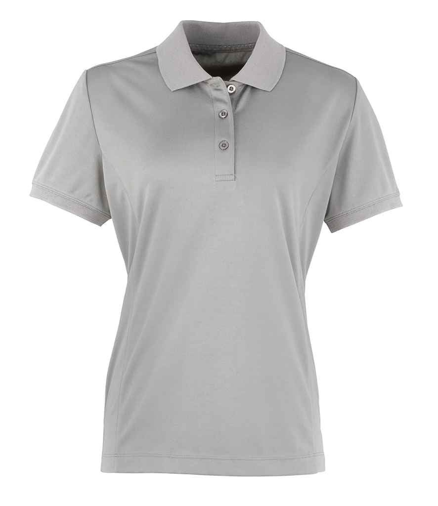 Premier - Ladies Coolchecker® Piqué Polo Shirt - PR616 SIL XS