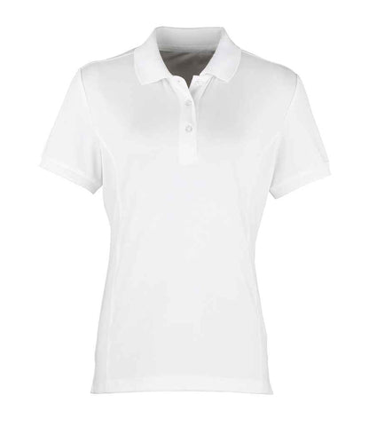 Premier - Ladies Coolchecker® Piqué Polo Shirt - PR616 WHI XS