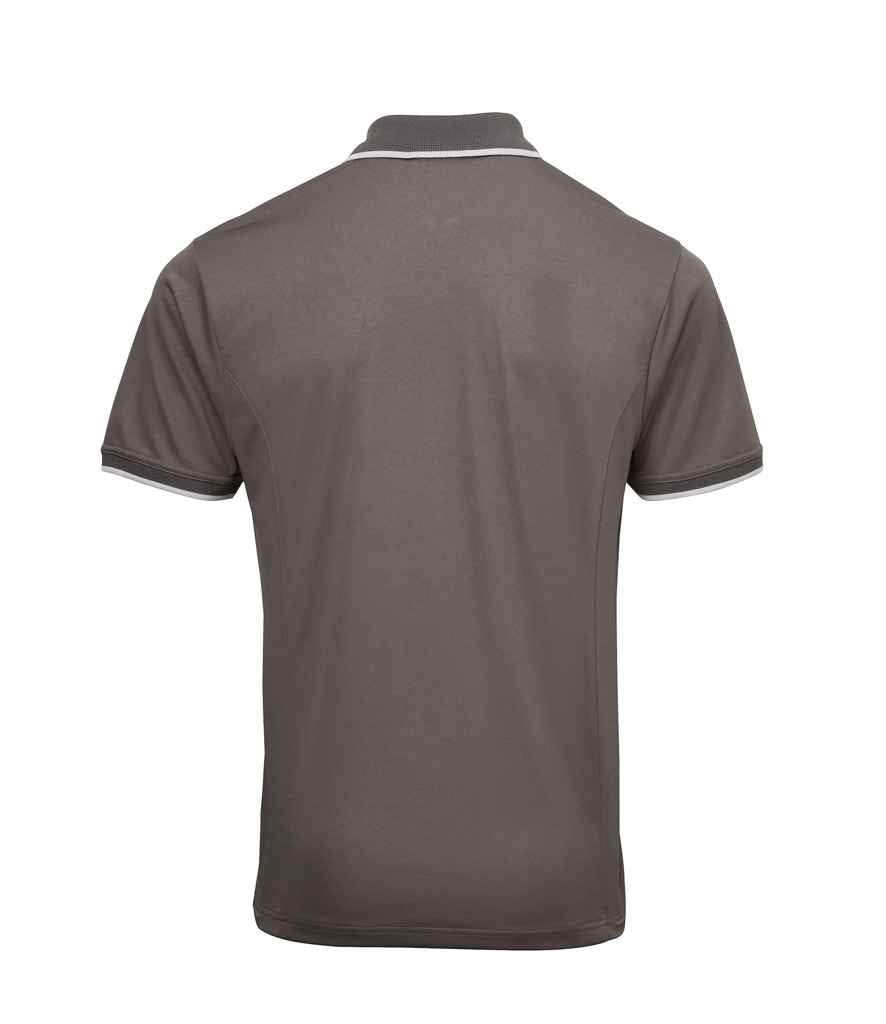 Premier - Contrast Coolchecker® Piqué Polo Shirt - Pierre Francis