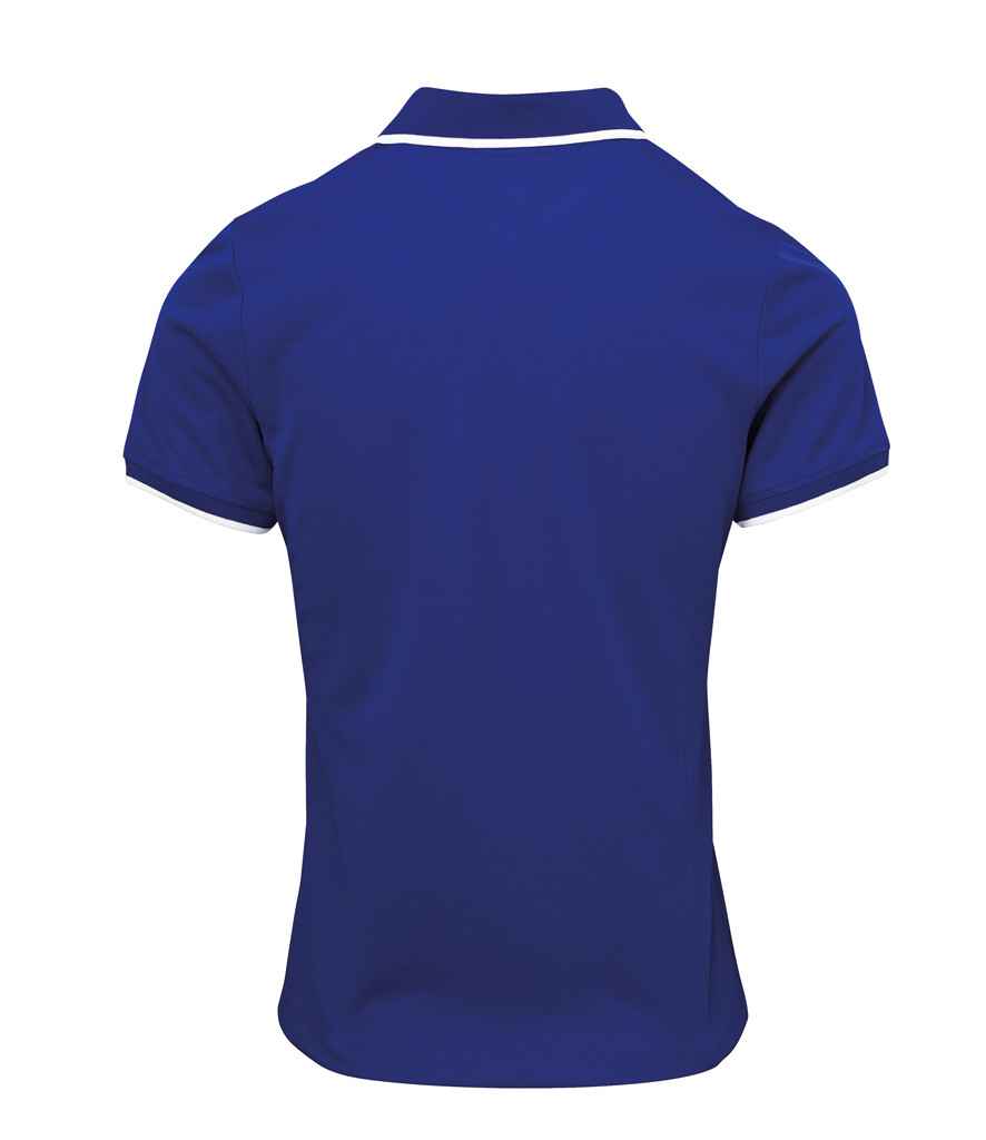 Premier - Ladies Contrast Coolchecker® Piqué Polo Shirt