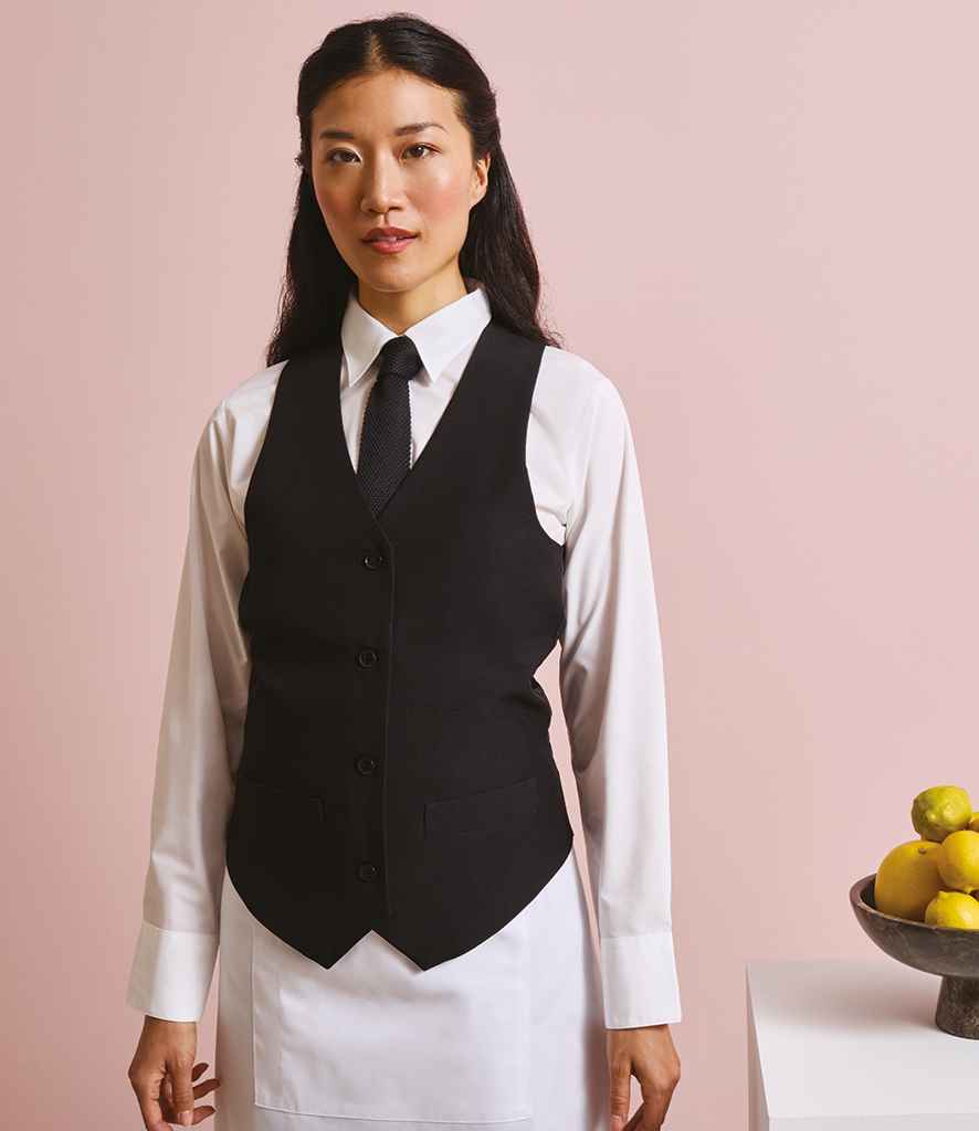 Premier - Ladies Lined Waistcoat