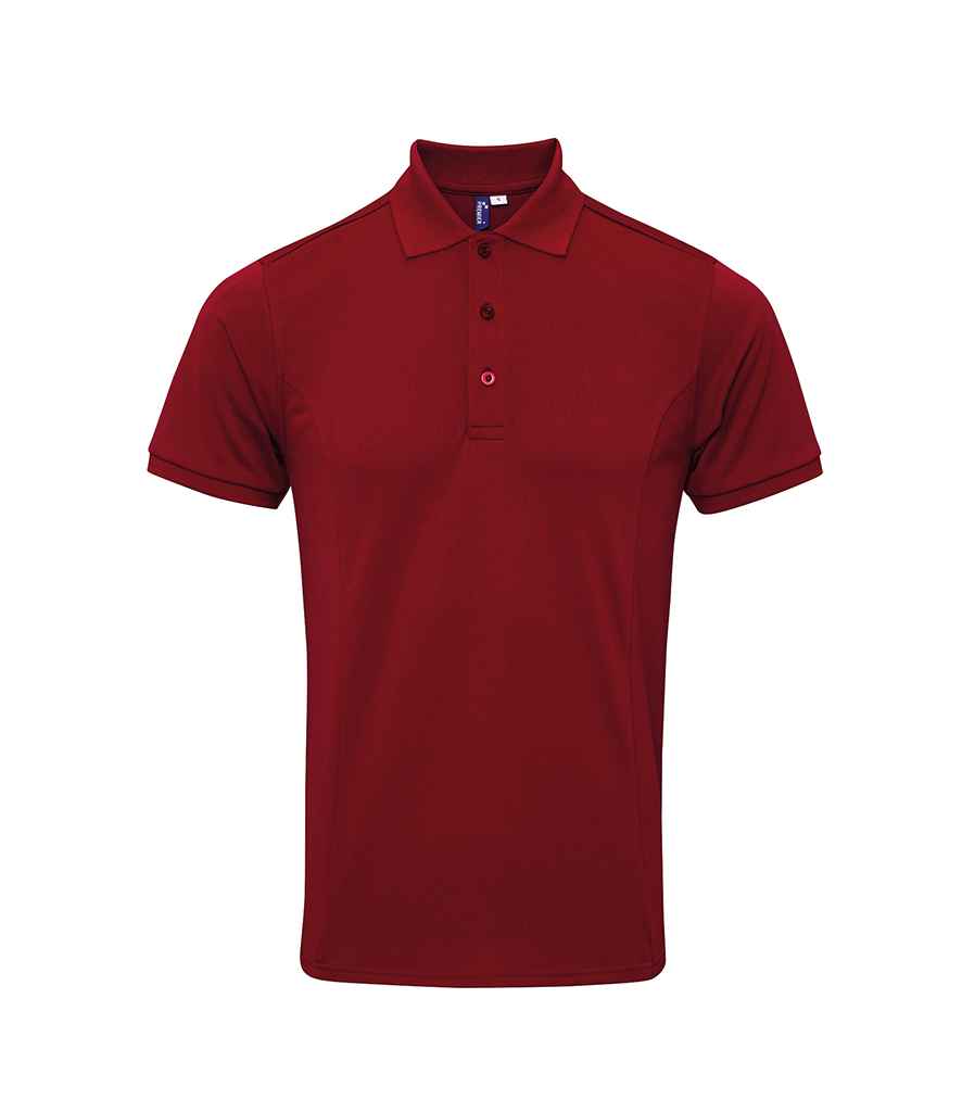 Premier Coolchecker® Plus Piqué Polo Shirt - PR630 BUR S