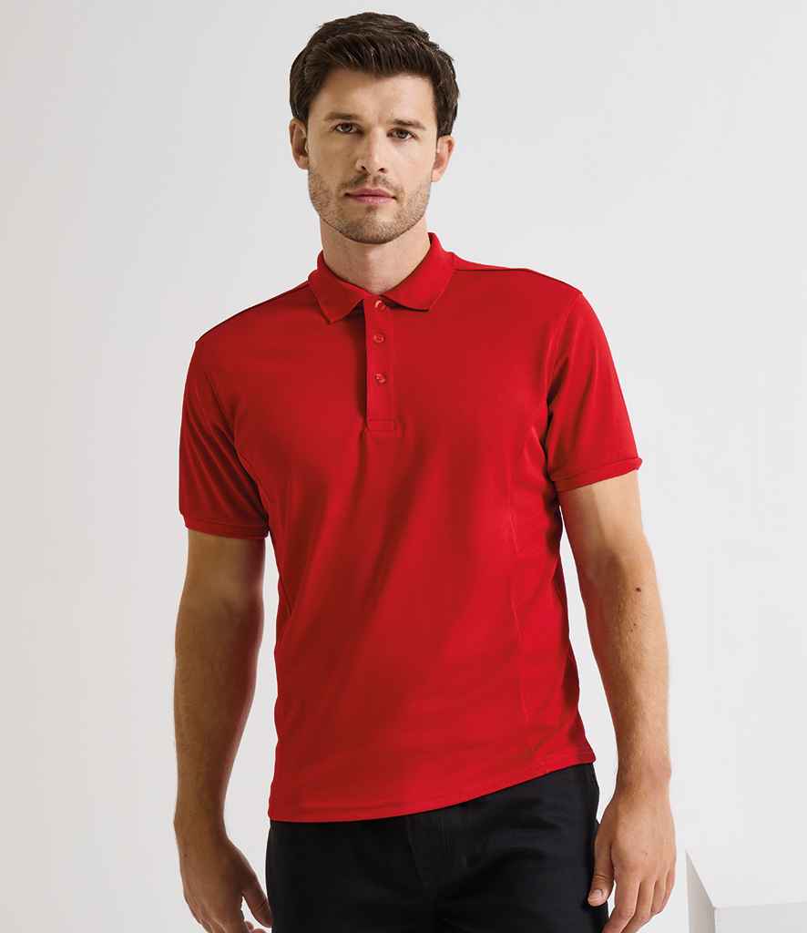 Premier Coolchecker® Plus Piqué Polo Shirt - PR630 RED S