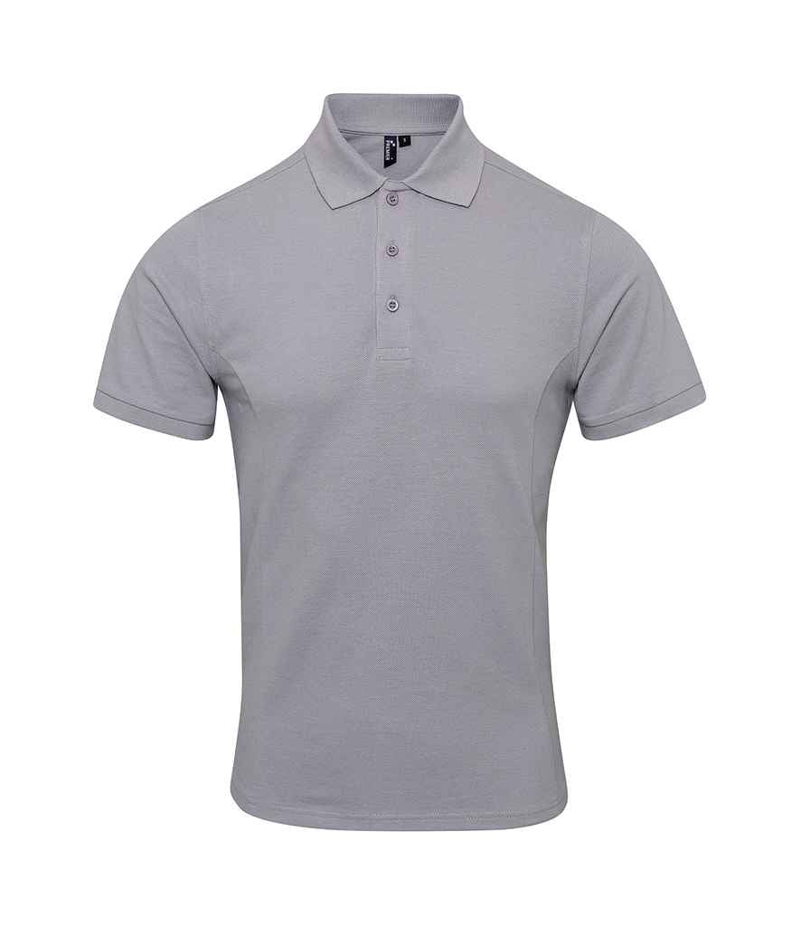 Premier Coolchecker® Plus Piqué Polo Shirt - PR630 SIL S