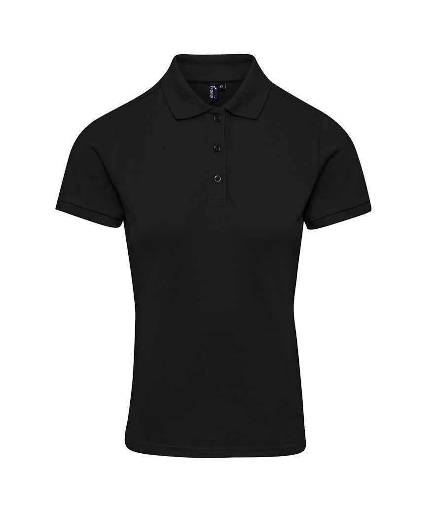 Premier - Ladies Coolchecker® Plus Piqué Polo Shirt - PR632 BLK XS