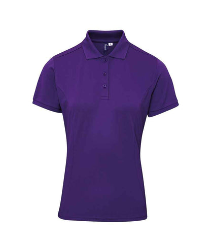 Premier - Ladies Coolchecker® Plus Piqué Polo Shirt - PR632 PUR XS