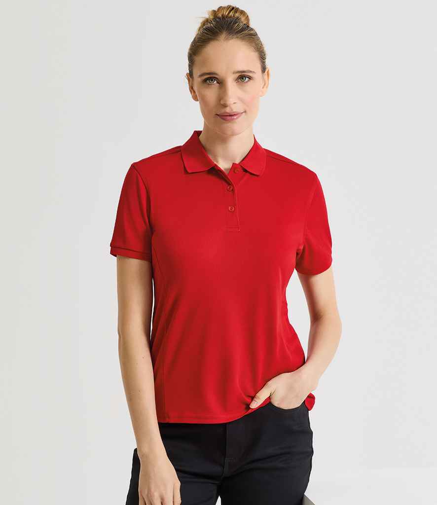Premier - Ladies Coolchecker® Plus Piqué Polo Shirt - PR632 RED XS