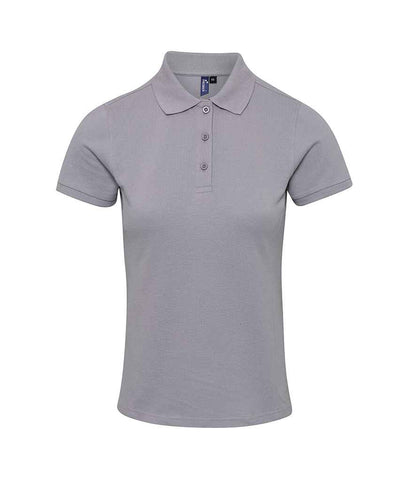 Premier - Ladies Coolchecker® Plus Piqué Polo Shirt - PR632 SIL XS
