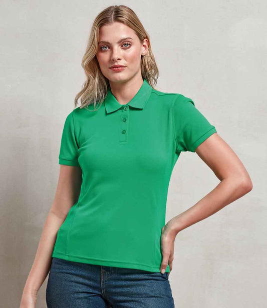 Premier - Ladies Coolchecker® Plus Piqué Polo Shirt