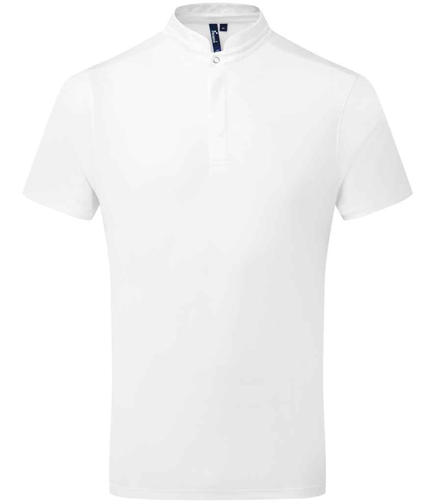 Premier - Essential Coolchecker® Short Sleeve Chef's Shirt - PR646 BLK XS