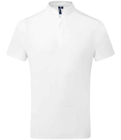 Premier - Essential Coolchecker® Short Sleeve Chef's Shirt - PR646 BLK XS