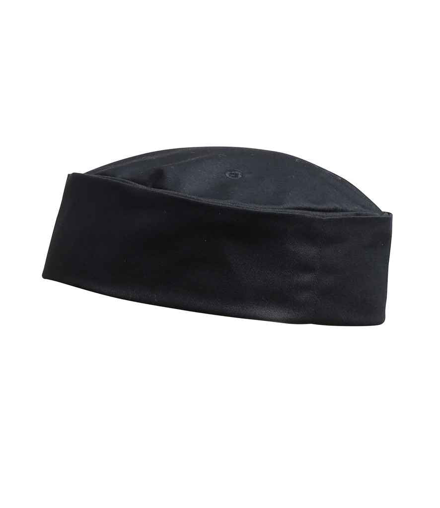 Premier - Turn-Up Chef's Hat - PR648 BLK S