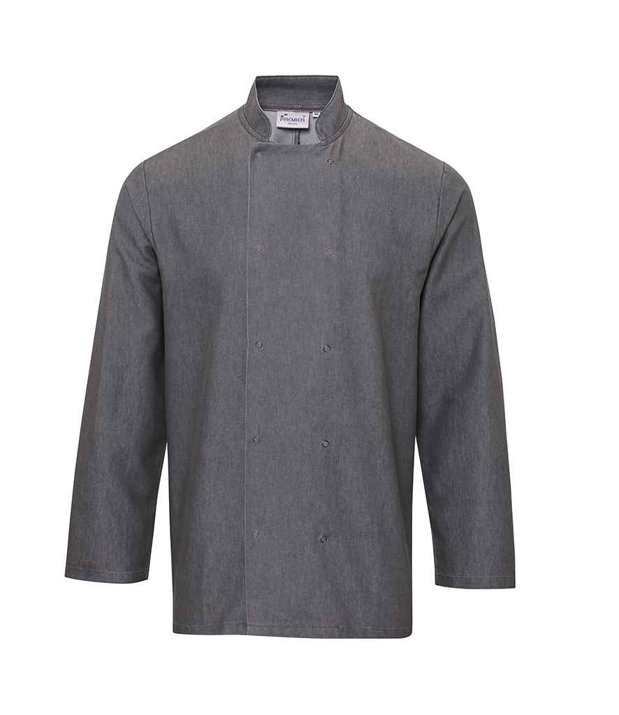 Premier - Denim Chef's Jacket - PR660 BDM XS