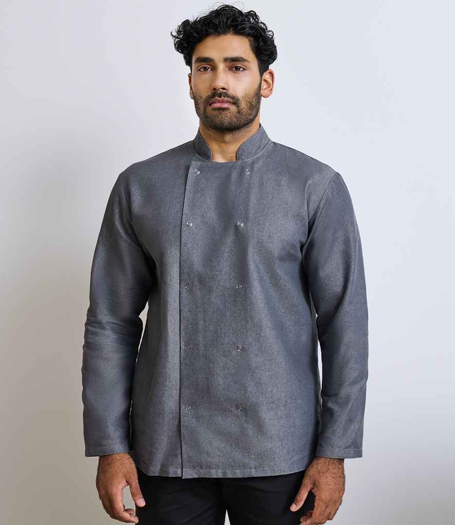 Premier - Denim Chef's Jacket - PR660 GDM XS