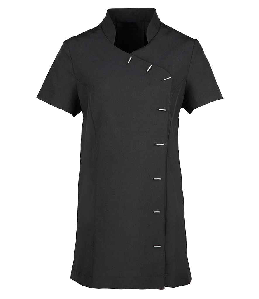 Premier - Ladies Orchid Short Sleeve Tunic - PR682 BLK 6