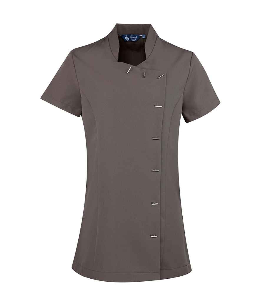 Premier - Ladies Orchid Short Sleeve Tunic - PR682 WHI 6