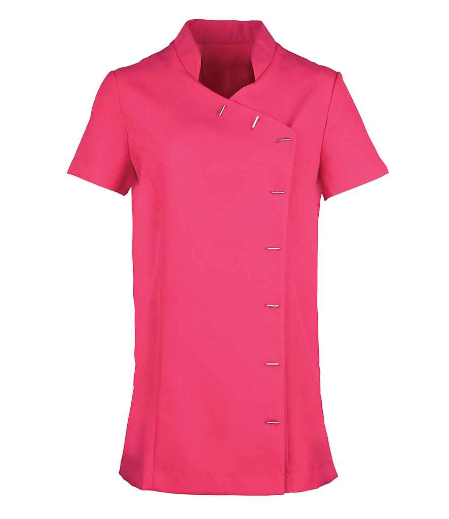 Premier - Ladies Orchid Short Sleeve Tunic - PR682 WHI 6