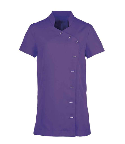 Premier - Ladies Orchid Short Sleeve Tunic - PR682 PUR 6