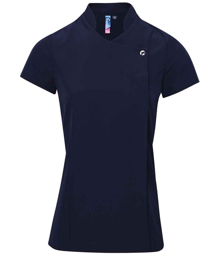 Premier - Ladies Blossom Short Sleeve Tunic - PR683 NAV 6
