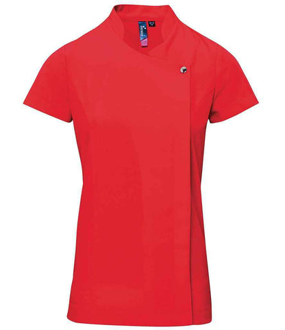 Premier - Ladies Blossom Short Sleeve Tunic - PR683 BLK 6