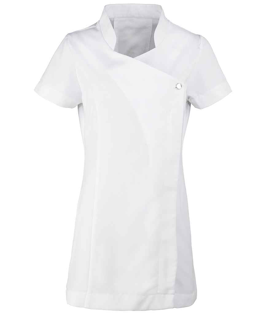 Premier - Ladies Blossom Short Sleeve Tunic - PR683 BLK 6