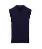 Premier - Sleeveless Cotton Acrylic V Neck Sweater - Pierre Francis