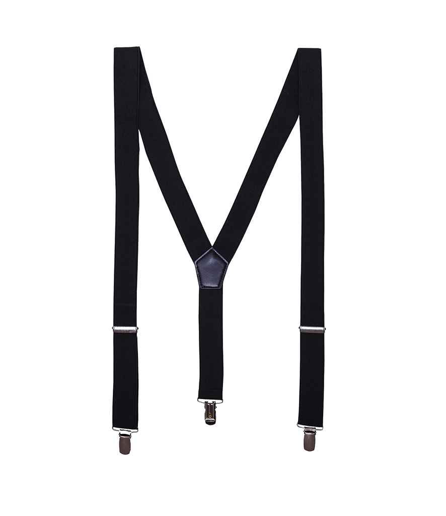 Premier - Clip On Braces - PR701 BLK ONE