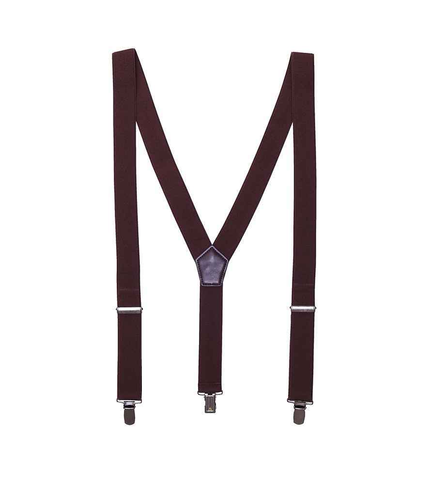 Premier - Clip On Braces - PR701 BRN ONE