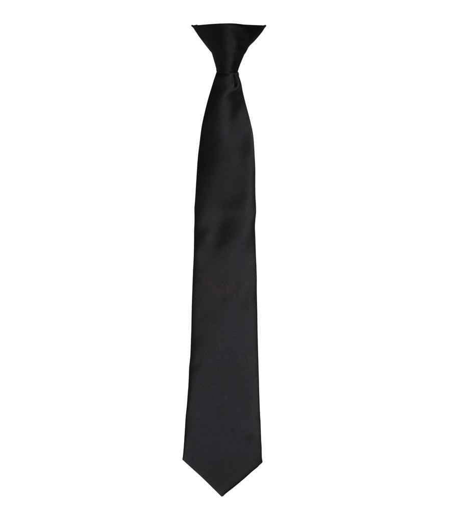 Premier - 'Colours' Satin Clip Tie - Pierre Francis