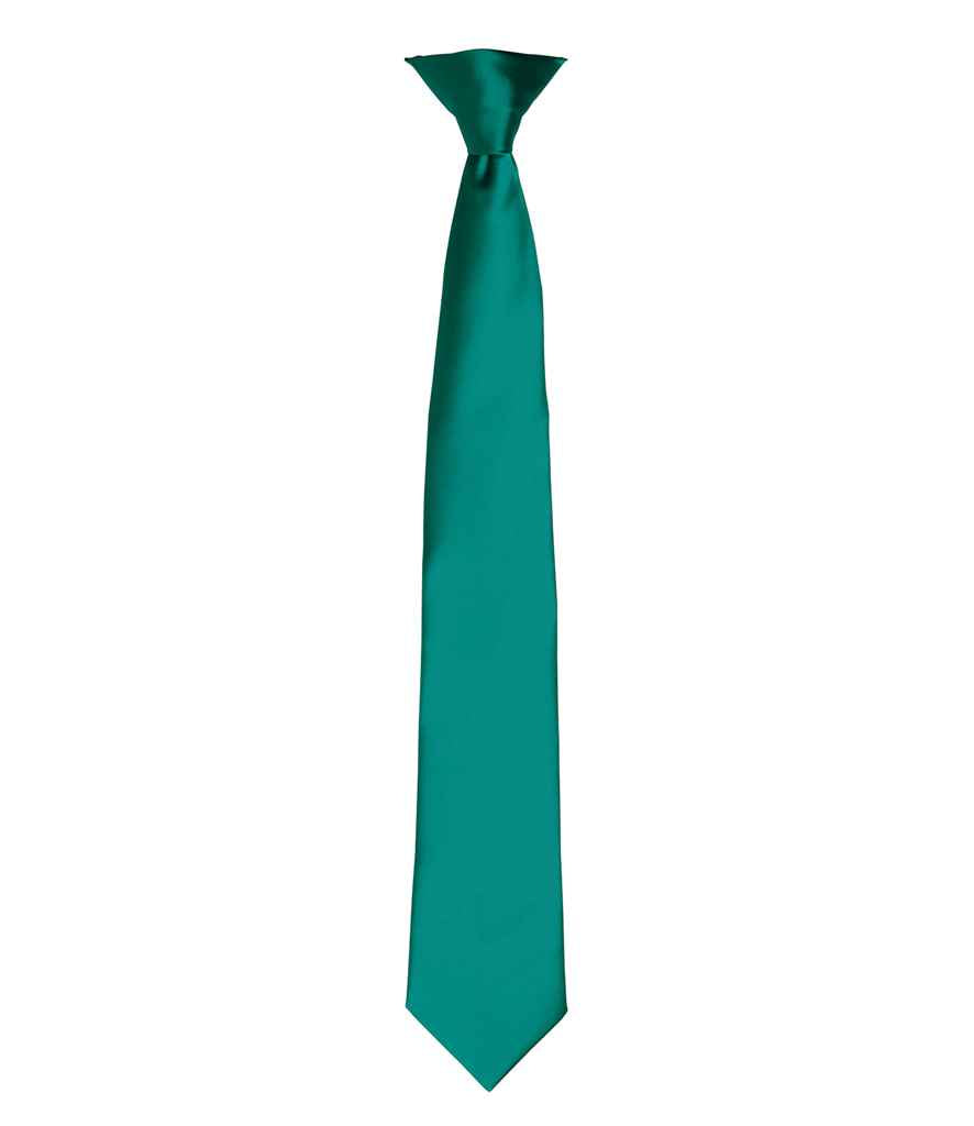 Premier - 'Colours' Satin Clip Tie - Pierre Francis
