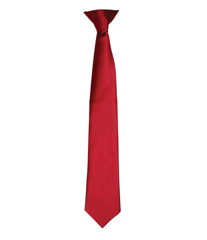 Premier - 'Colours' Satin Clip Tie - Pierre Francis
