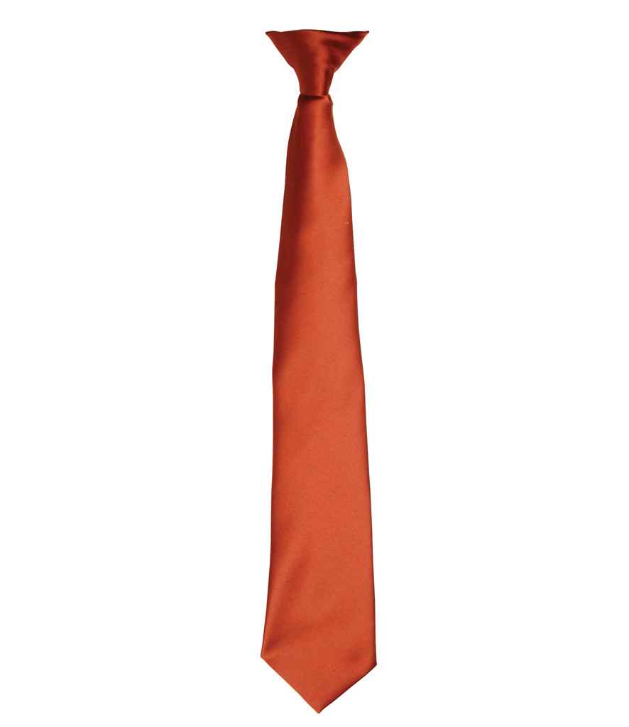 Premier - 'Colours' Satin Clip Tie - Pierre Francis