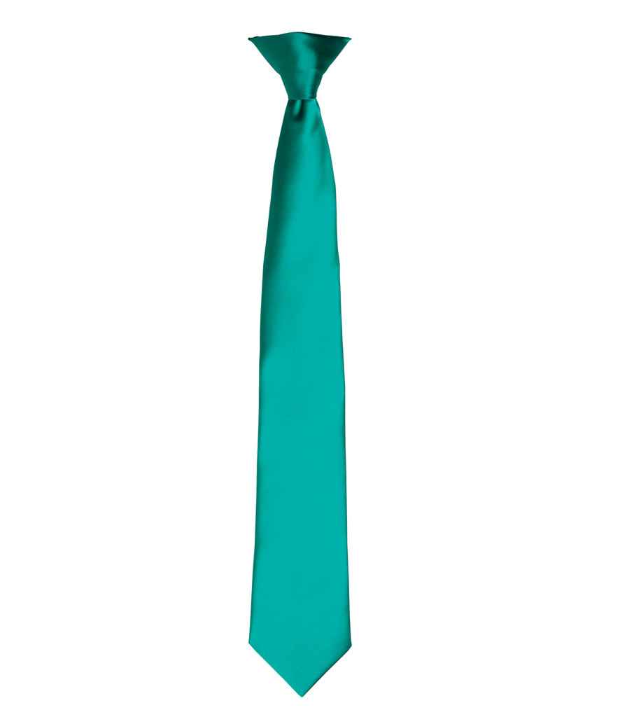 Premier - 'Colours' Satin Clip Tie - Pierre Francis
