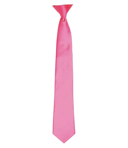 Premier - 'Colours' Satin Clip Tie - Pierre Francis