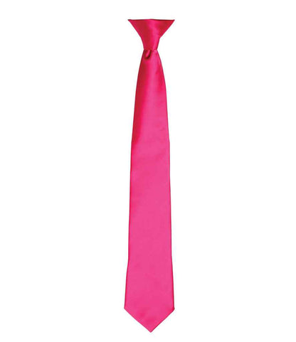 Premier - 'Colours' Satin Clip Tie - Pierre Francis
