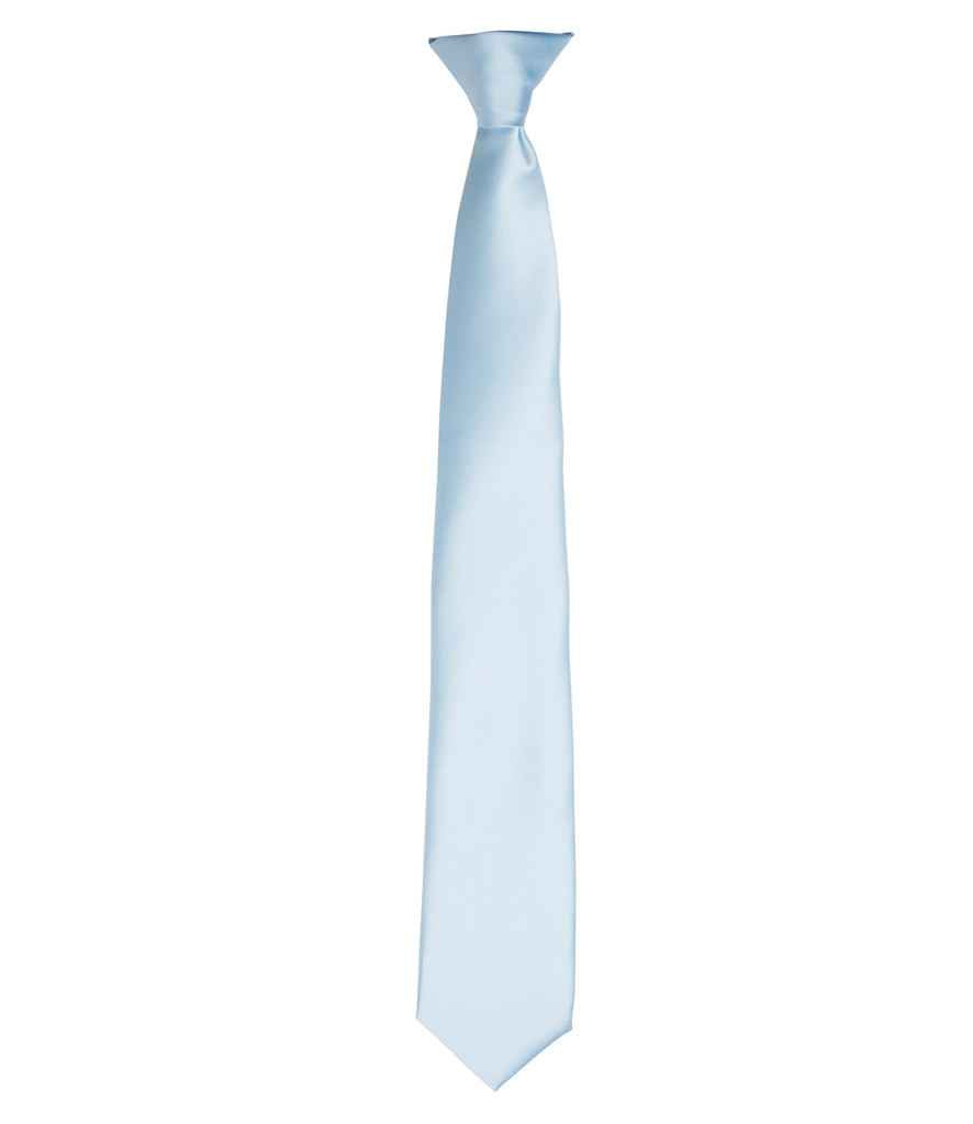 Premier - 'Colours' Satin Clip Tie - Pierre Francis
