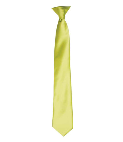 Premier - 'Colours' Satin Clip Tie - Pierre Francis