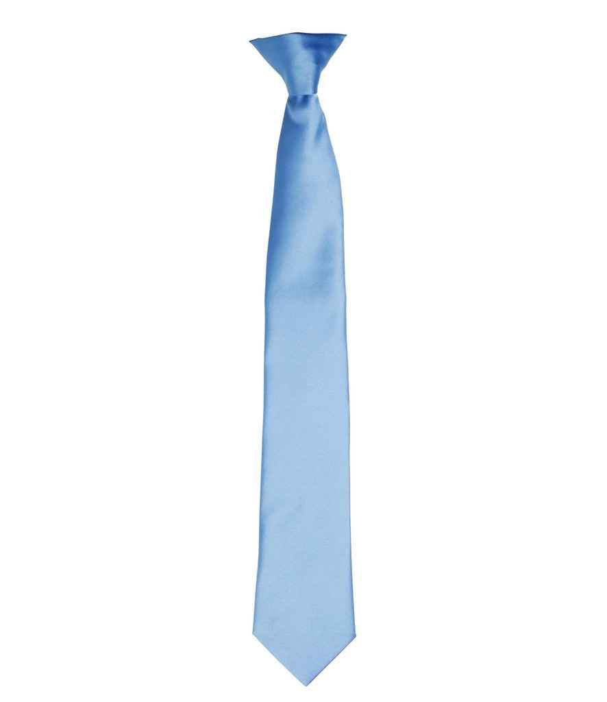 Premier - 'Colours' Satin Clip Tie - Pierre Francis