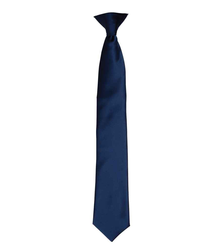 Premier - 'Colours' Satin Clip Tie - Pierre Francis