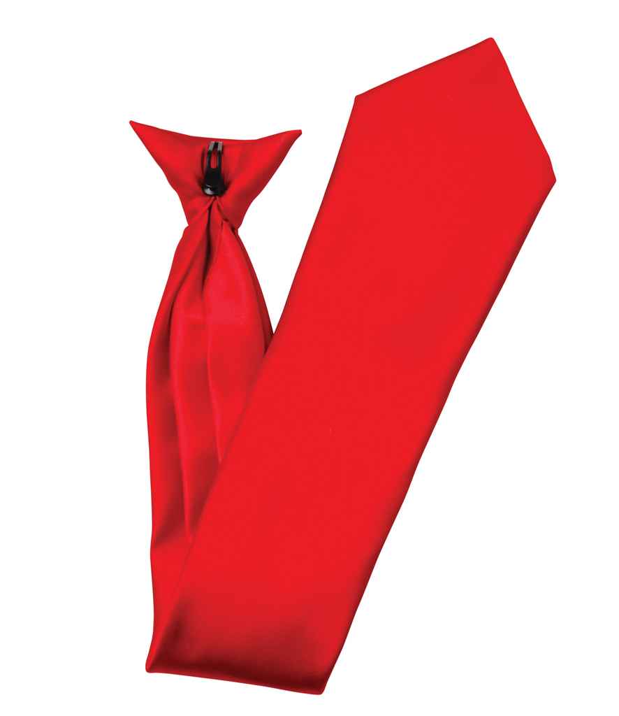Premier - 'Colours' Satin Clip Tie - Pierre Francis
