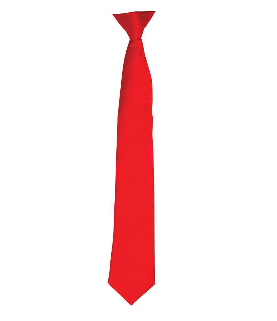 Premier - 'Colours' Satin Clip Tie - Pierre Francis