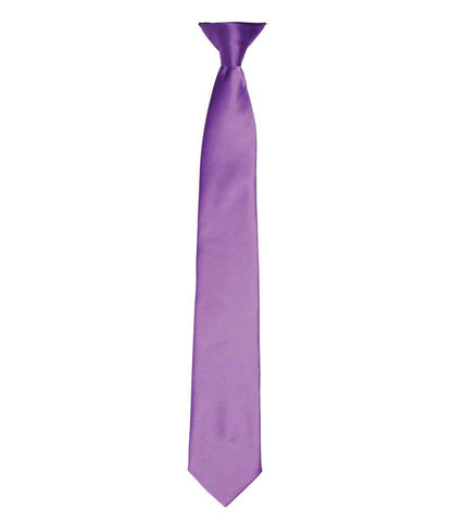 Premier - 'Colours' Satin Clip Tie - Pierre Francis