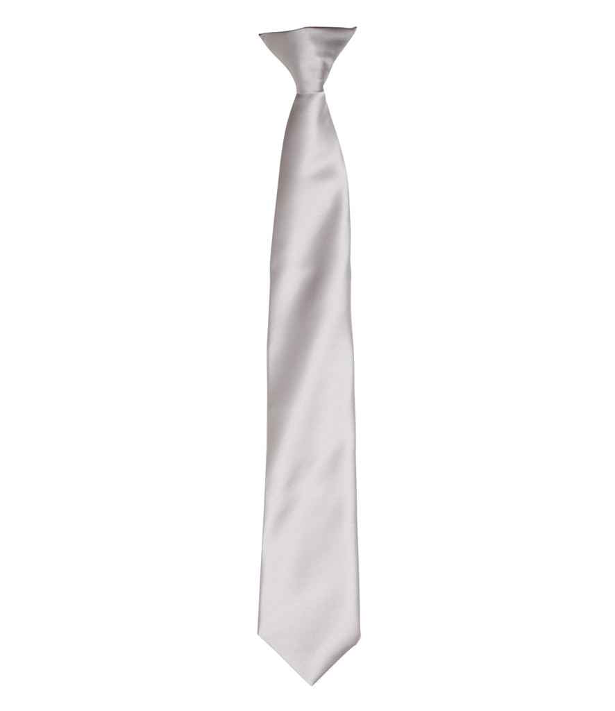 Premier - 'Colours' Satin Clip Tie - Pierre Francis