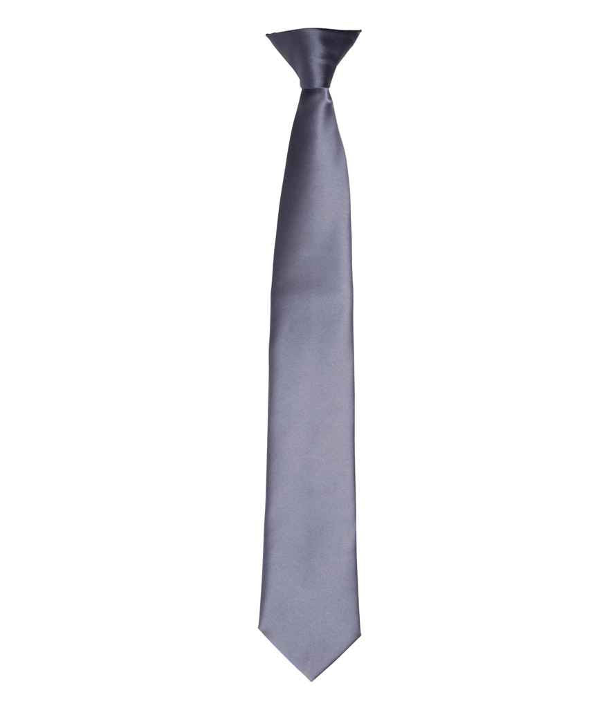 Premier - 'Colours' Satin Clip Tie - Pierre Francis