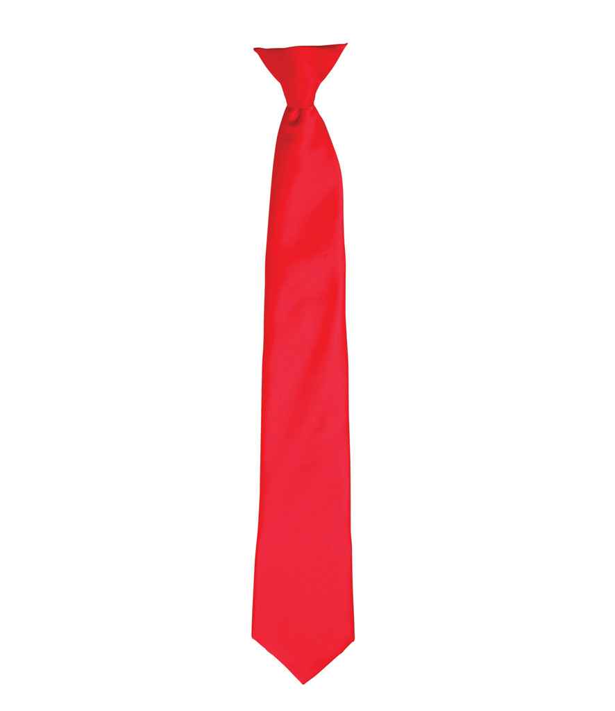 Premier - 'Colours' Satin Clip Tie - Pierre Francis